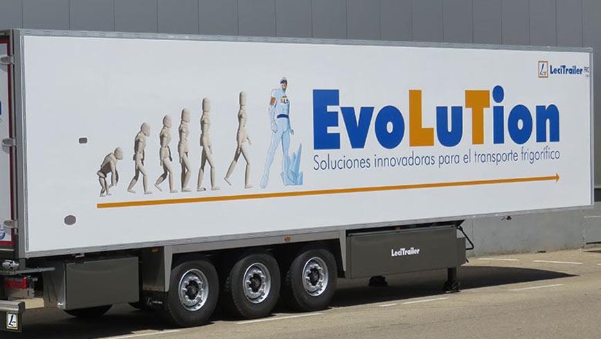 Tráiler frigorífico Evolution de Lecitrailer