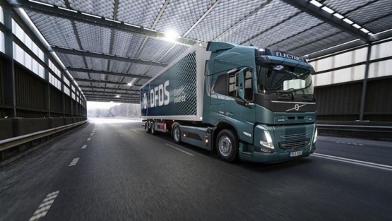 Volvo FM Electric de la empresa DFDS