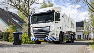 Camión eléctrico DAF CF Electric de Cure Waste Management