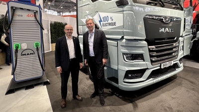 MAN Charging 360: electromovilidad rentable para camiones en Francia