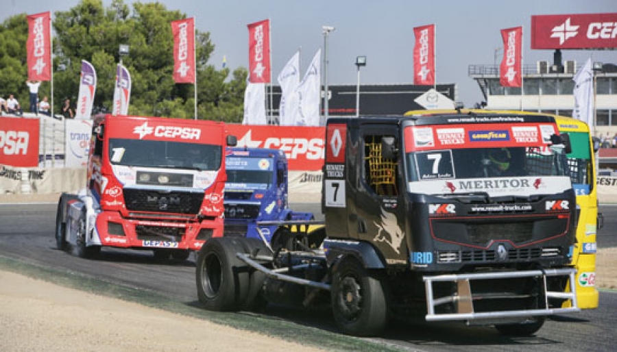 campeonato europeo de carreras de camiones