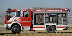 Camión bombero de Iveco Magirus