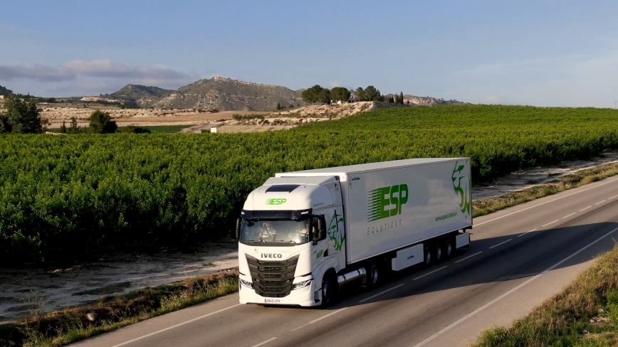 Iveco S-WAY NP de la empresa española ESP Solutions