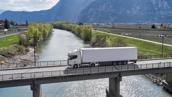 Camión Scania con motor de biogás