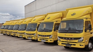 FUSO eCanter eléctricos para Correos