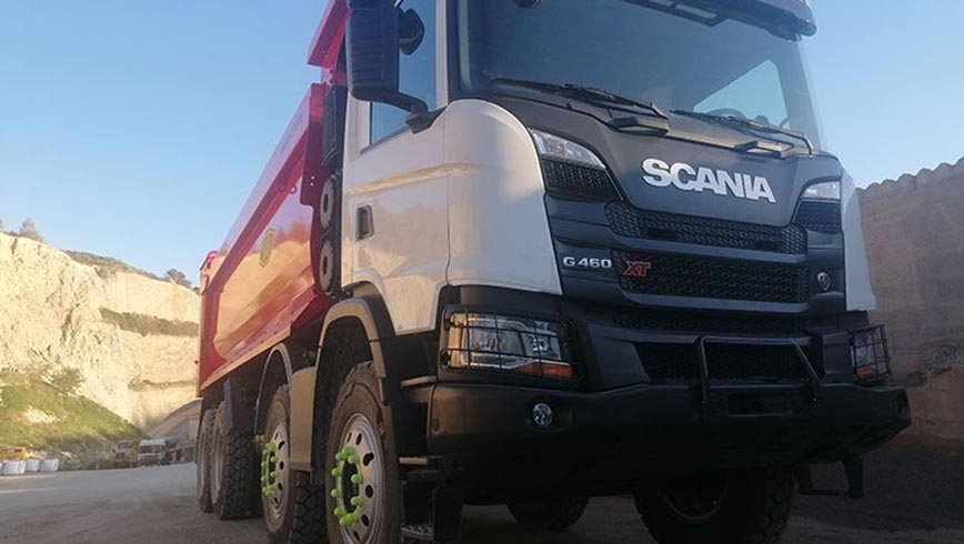 Scania Serie G Heavy Tipper