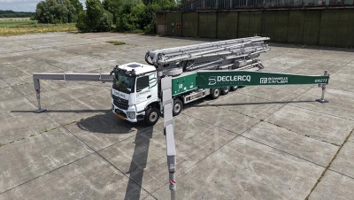 Bonneux y Daimler lanzan bomba de hormigón 6RZ73 de 73m