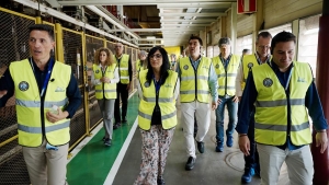 Visita a la fábrica de Michelin en Aranda de Duero, Burgos