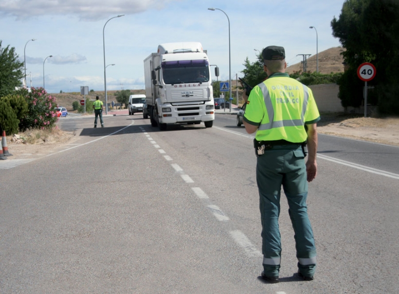 Control de la Guardia Civil