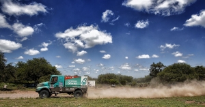 Camión de Stacey del Petronas De Rooy Iveco