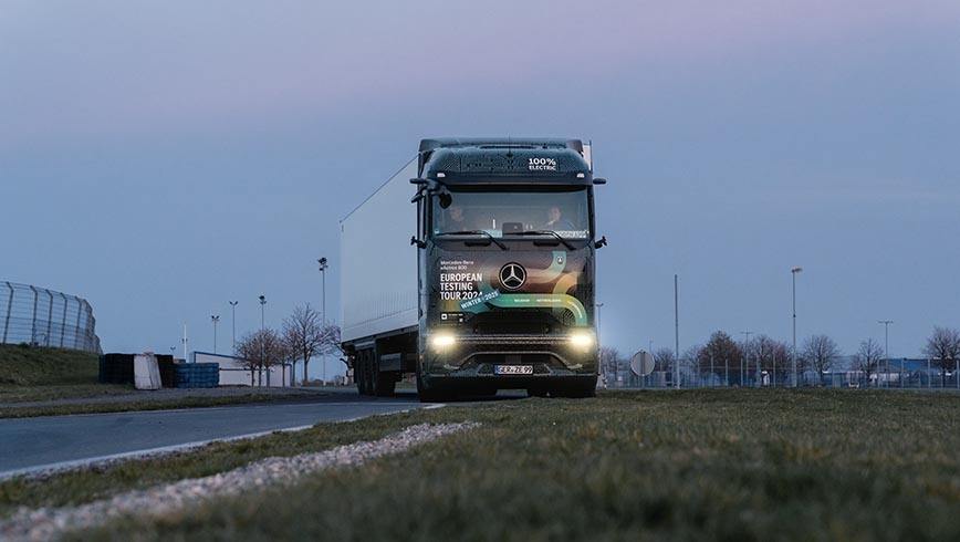 Mercedes eActros 600 eléctrico