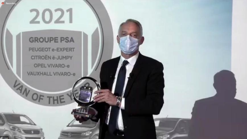 Premio International Van of the Year de Grupo PSA