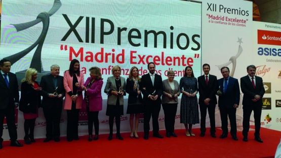 DHL Express galardonada en los XII Premios Madrid Excelente 