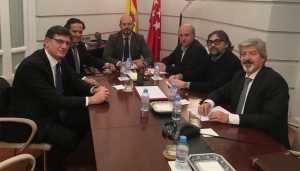 Reunión de la Consejería de Transportes de Madrid y UNO