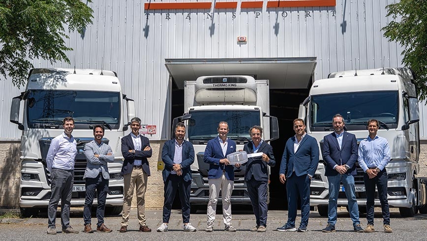 MAN incorpora 34 camiones a la flota de Transportes Robles