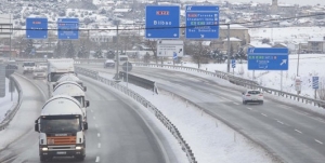 Carreteras afectadas por las nevadas