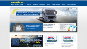 Nueva web Goodyear