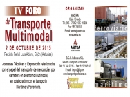 IV Foro del Transporte Multimodal 