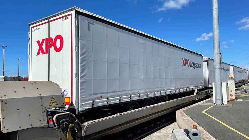 Transporte multimodal de XPO Logistics