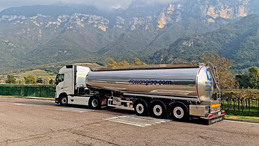 Camión cisterna eléctrico de Volvo Trucks