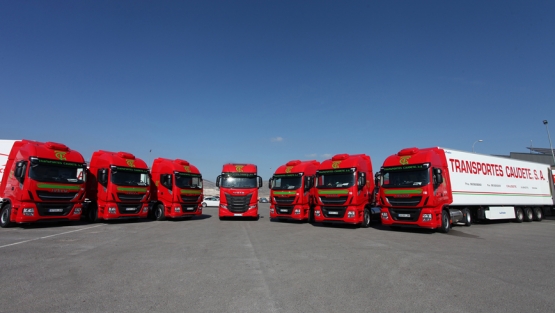 Camiones Iveco Stralis NP460 de Transportes Caudete