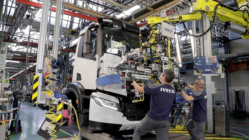 Fábrica de Iveco en Madrid