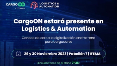 CargoON presentará su plataforma en Logistics &amp; Automation