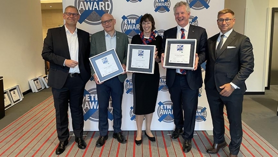 Triplete de Schmitz Cargobull en los “Premios a la mejor marca 2022”