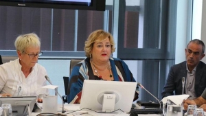 Aintzane Oiarbide, diputada de Infraestructuras de la Diputación de Guipúzcoa