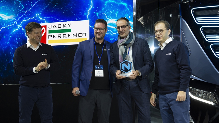 Transportes Jacky Perrenot, embajador de Iveco de transporte con Cero Emisiones
