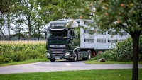 Camión de la compañía de logística Venneker 