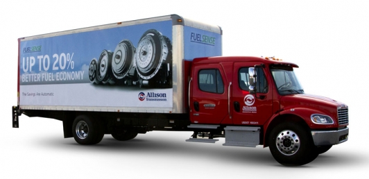 Camión Freightliner con Fuelsense