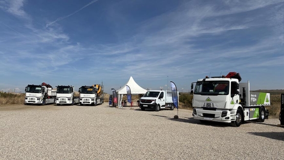 Renault Trucks presenta su gama eléctrica para construcción