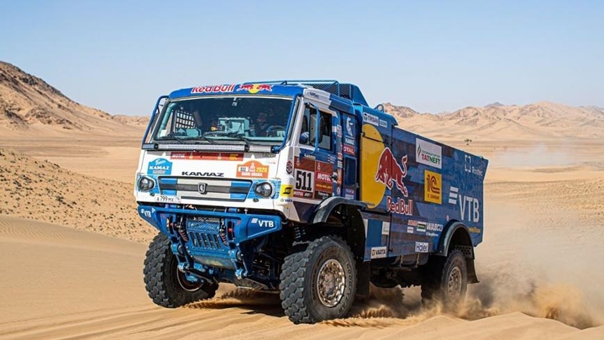 Etapa 8 del Rally Dakar de camiones