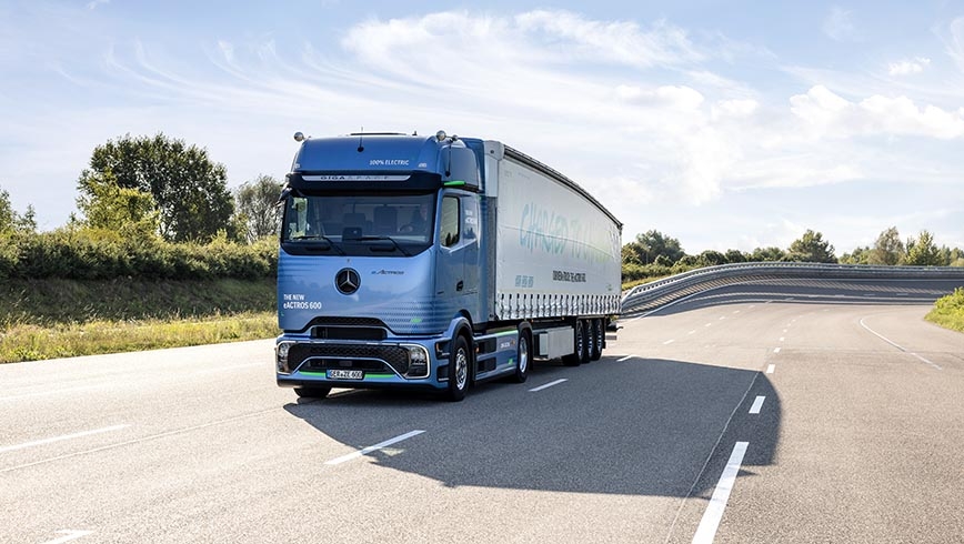 Mercedes eActros 600 eléctrico