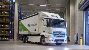 Nuevo Mercedes-Benz eActros par ala empresa Pfenning Logistics