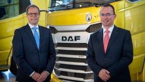 Harry Wolters y Harald Seidel de DAF Trucks