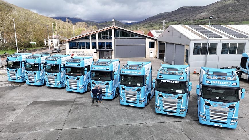 Scania V8 de Transportes Cepelludo