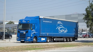 Camión HVO Scania del Grupo Sesé