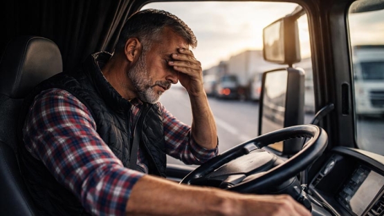 Salud mental en conductores de camión