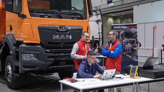 MAN Truck &amp; Bus Iberia en SpainSkills 2026