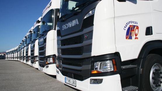 Nuevos camiones Scania de la empresa José Hernández Quijada