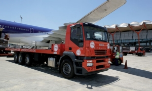  Camiones del aeropuerto Adolfo Suarez Madrid Barajas