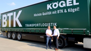 Semirremolques Kögel y BTK Logistik