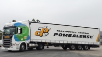 Camión Scania de gas natural licuado, la empresa portuguesa Transportes Central Pombalense 