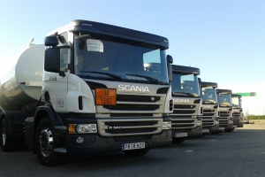 Camiones Scania de la empresa Fernando Buil