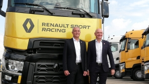 François Bottinelli y Jean-Claude Bailly de Renault Trucks
