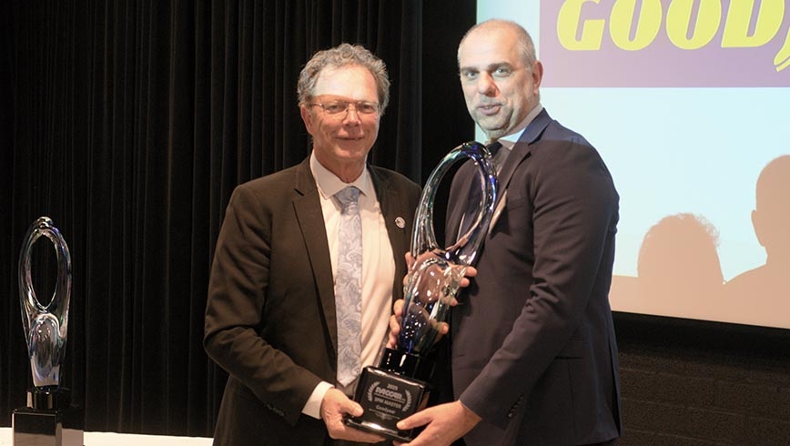 Goodyear gana el premio SPM Master de DAF Trucks por quinto año