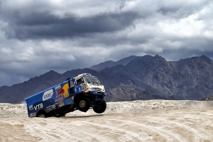 Camión Kamaz de Nikolaev en el Dakar 2016