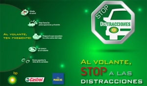 Campaña para prevenir las distracciones al volante